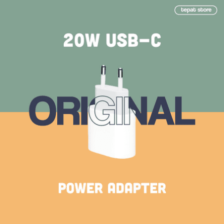HP Iphone X XS XR 11 12 Charger Original 20W Type C 
