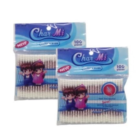 Charmi Cotton Buds 126SP (100S) Spiral PCK