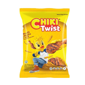 CHIKI SNACK TWIST GRILLED CHICKEN PCK 40g