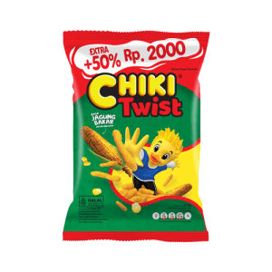 CHIKI SNACK TWIST ROASTED CORN PCK 22.5g