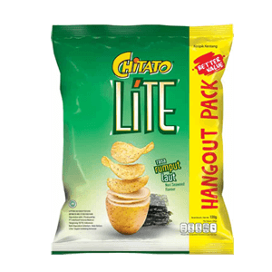 CHITATO LITE SNACK POTATO NORI SEAWEED PCK 120g