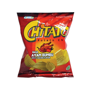 CHITATO SNACK POTATO CHIPS AYAM BUMBU PCK 35g