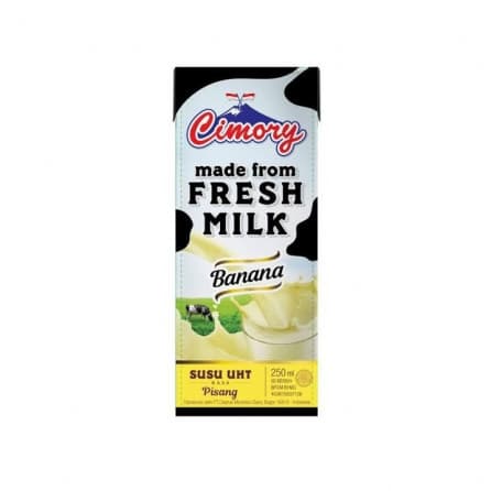 CIMORY FRESH MILK BANANA 250ML