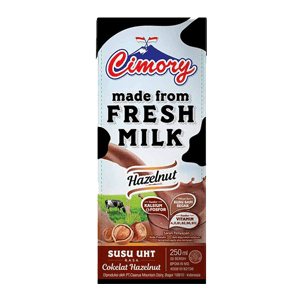 CIMORY FRESH MILK UHT HAZELNUT TPK 250mL