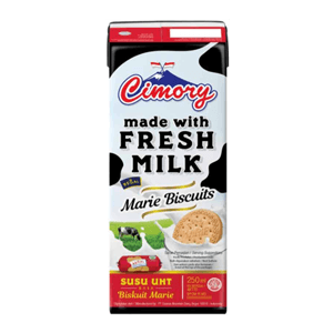 CIMORY FRESH MILK UHT MARIE BISCUITS TPK 250mL