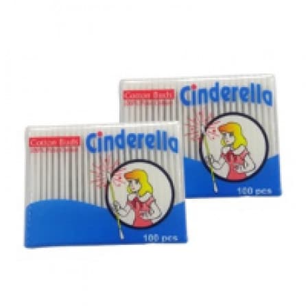 Cinderella Cotton Bud 100'S PCK