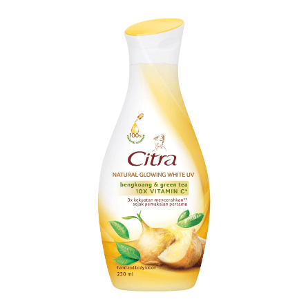 CITRA HBL NAT GLOW WHITE UV 230ml