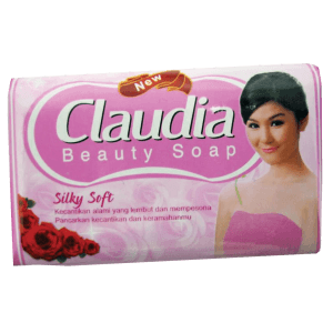 CLAUDIA SABUN MANDI (PINK) SILKY SOFT BAR 60g