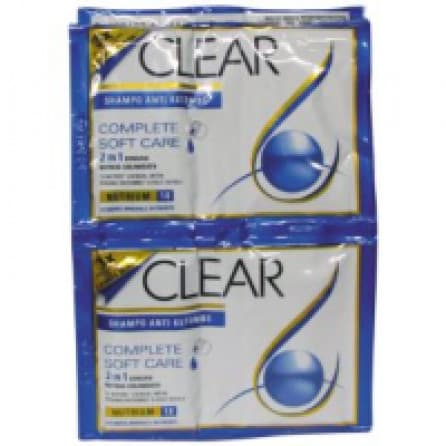 Clear Shampoo Complete Soft Care 12 Sch 5ml