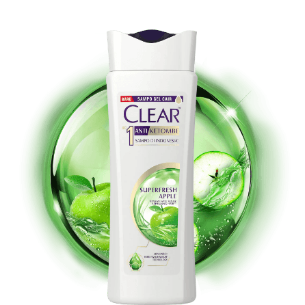 CLEAR SHP SUPER FRESH APPLE 48x80ml