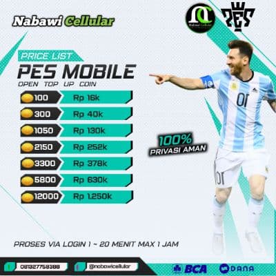 coin PES MOBILE
