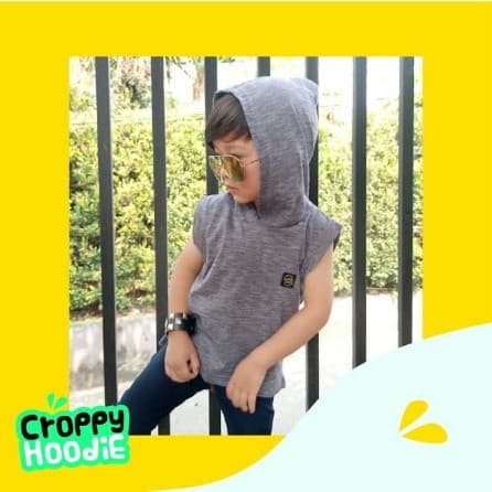 Croppy Hoddie Anak Laki-Laki