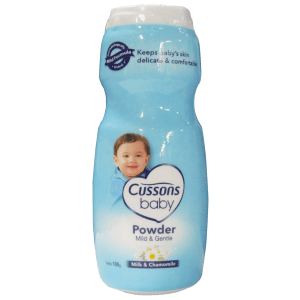 CUSSONS BABY POWDER MILD & GENTLE BTL 100g