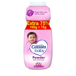 CUSSONS BABY POWDER SOFT & SMOOTH BTL 100g