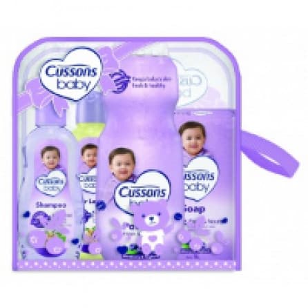 Cussons Baby Purple Bag Pack Set Large