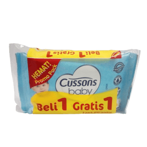 CUSSONS BABY WIPES 10'S MILD & GENTLE PCK 
