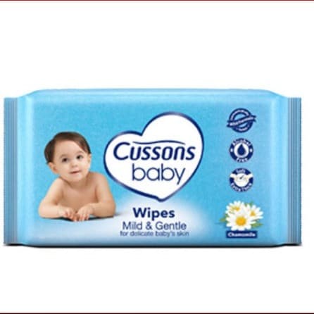 CUSSONS BABY WIPES MILD & GENTLE 10'S