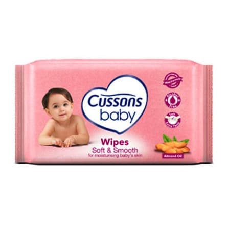 CUSSONS BABY WIPES SOFT & SMOOTH 10'S