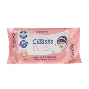 CUSSONS BABY WIPES SOFT & SMOOTH PCK 2X45'S