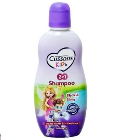 CUSSONS KIDS 2in1 SHAMPO BLACK&SHINY 100ML