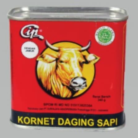 Daging Kaleng Cip Corned Beef Mushroom Klg 340 g