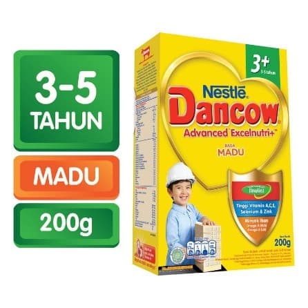 DANCOW 3+ MADU 200G