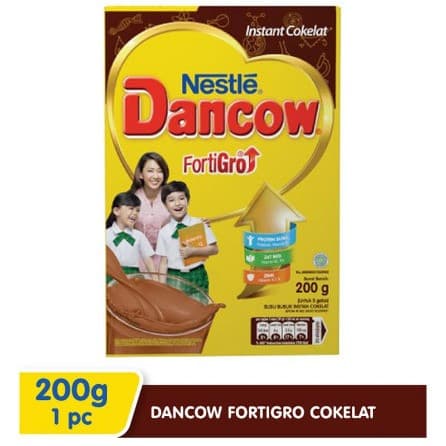DANCOW COKLAT FORTIGRO 200g