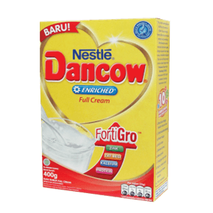 DANCOW FORTIGRO SUSU BUBUK FULL CREAM BOX 390g