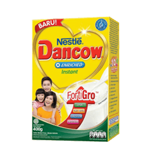 DANCOW FORTIGRO SUSU BUBUK INSTANT BOX 390g