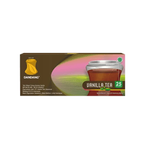 DANDANG TEH HITAM CELUP VANILLA BOX 25x2g