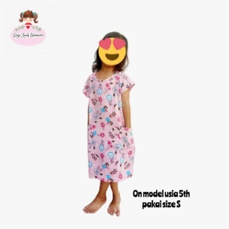 Tunic Pocket Junior - Daster Anak Perempuan