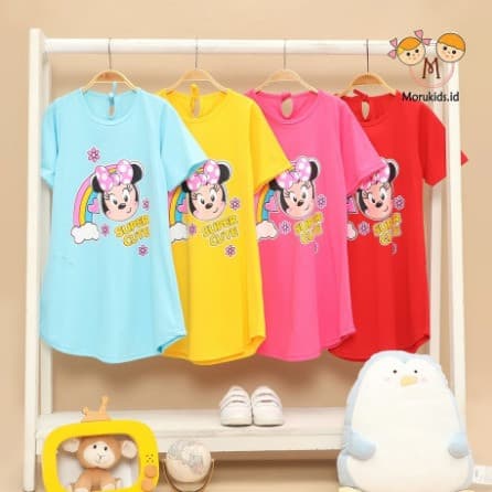 Daster Anak Perempuan Motif Super Cute