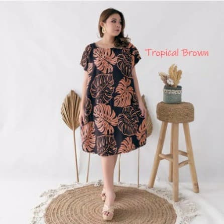 Daster Bali Motif Tropical