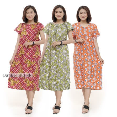 Daster Batik Busui Part 1
