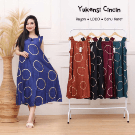 Daster Yukensi Rayon Jumbo