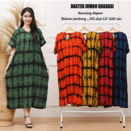 Daster Jumbo Batik Busui Part 1