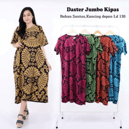Daster Jumbo Batik Busui Part 3