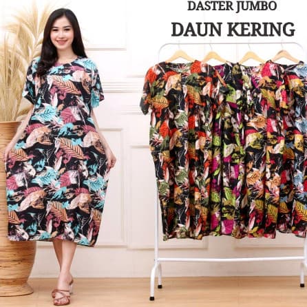 Daster Jumbo Bumil Busui Lengan Pendek