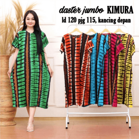 Daster Jumbo Bumil Busui Selutut Kimora
