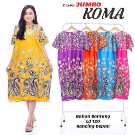 Daster Jumbo Busui-Bumil Motif Koma