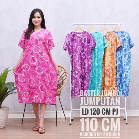 Daster Jumbo Busui Jumputan