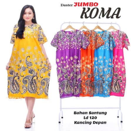 Daster Jumbo Busui Lengan Pendek Part 1