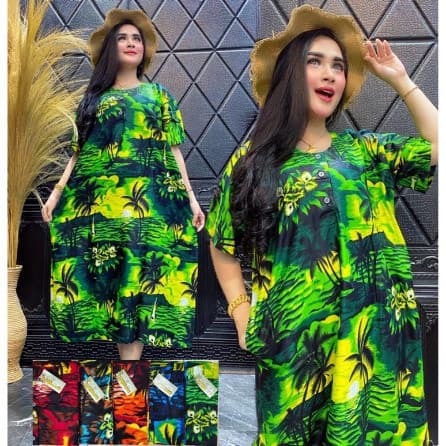 Daster Jumbo Kancing Depan