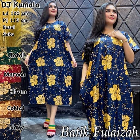 Daster Jumbo Kancing Depan Busui Part 2