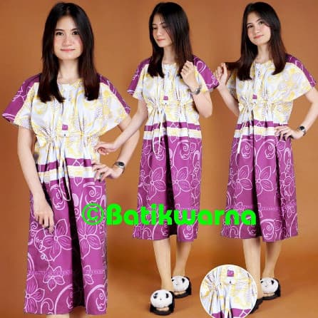 Daster Jumbo Kelelawar 2 Tone