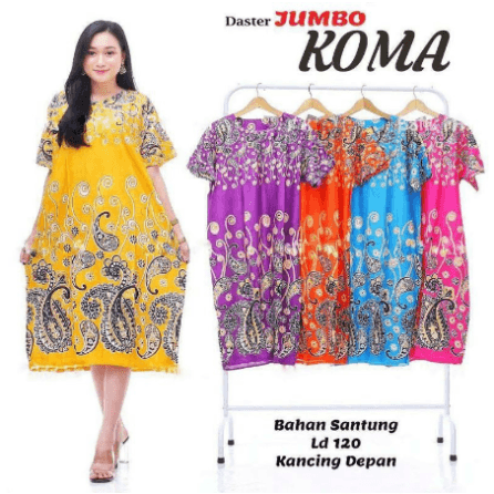 Daster Jumbo Kombinasi Bumil-Busui