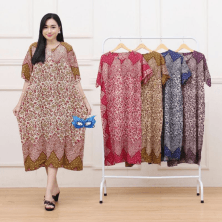 Daster Jumbo Leher Kancing Bumil Busui Part 2
