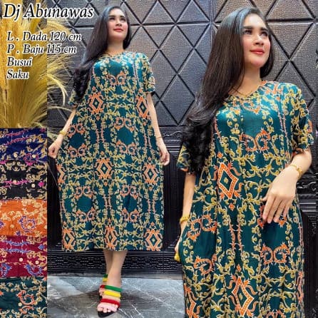 Daster Jumbo Lengan Pendek Part 1