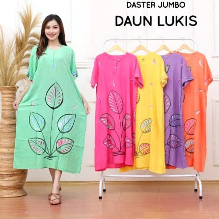 Daster Kancing Depan Bumil Busui