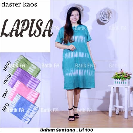 Daster Kaos Lapisa